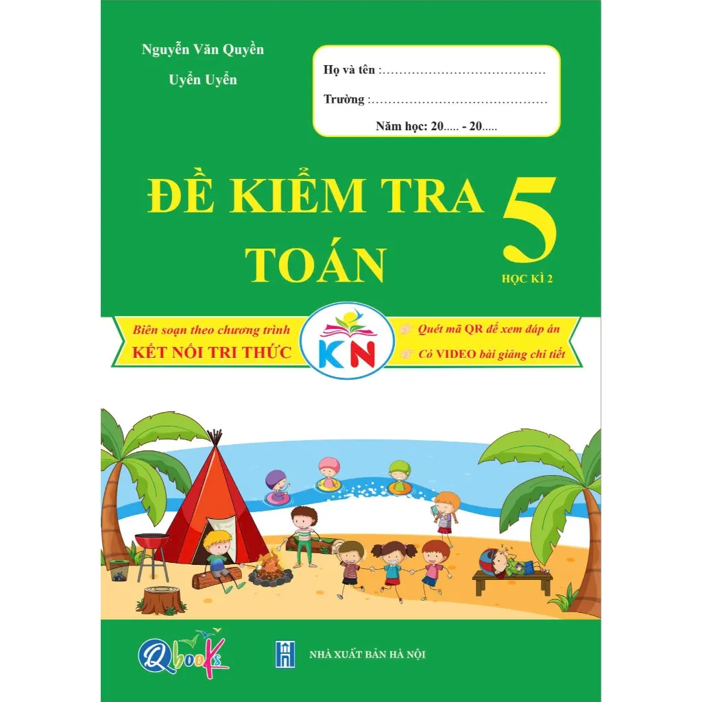 Ảnh Sách - Combo Đề Kiểm Tra Toán Và Tiếng Việt Lớp 5 - Học Kì 2 - Kết Nối Tri Thức (Bộ 2 Cuốn) 1