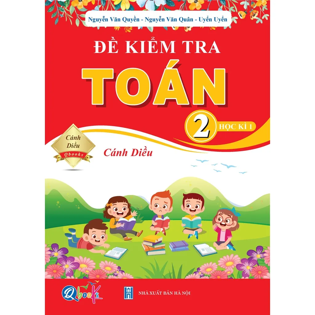 Ảnh Sách - Combo Đề Kiểm Tra Toán và Tiềng Việt Lớp 2 - Cánh Diều - Cả Năm (4 Cuốn) 1