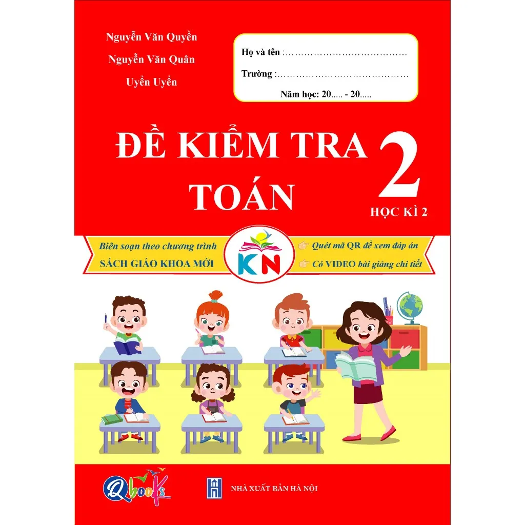 Ảnh Sách - Combo Đề Kiểm Tra Toàn Và Tiếng Việt Lớp 2 Học Kì 2 - Kết Nối Tri Thức (Bộ 2 Cuốn) 1