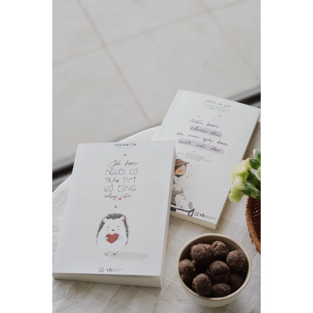 Ảnh Sách - Combo Gửi bạn người có trái tim vô cùng nhạy cảm + Nếu bạn chưa ổn tôi xin gửi bạn một cái ôm 4