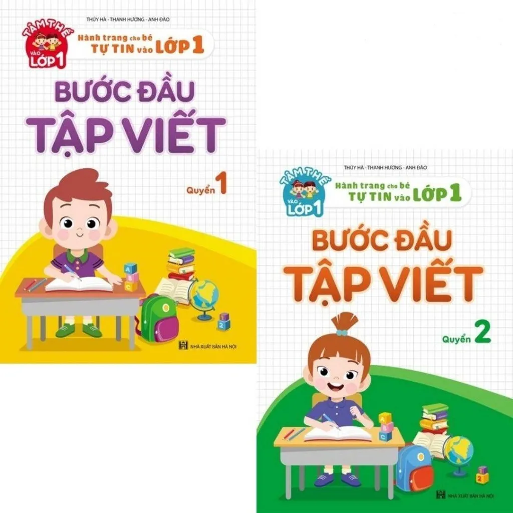 Ảnh Sách - Combo Hành trang cho bé tự tin vào lớp 1 - 6 quyển 3