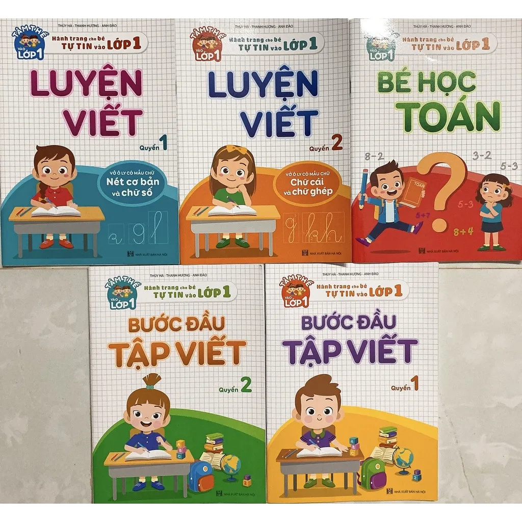 Ảnh Sách - Combo Hành trang cho bé tự tin vào lớp 1 - 6 quyển 4