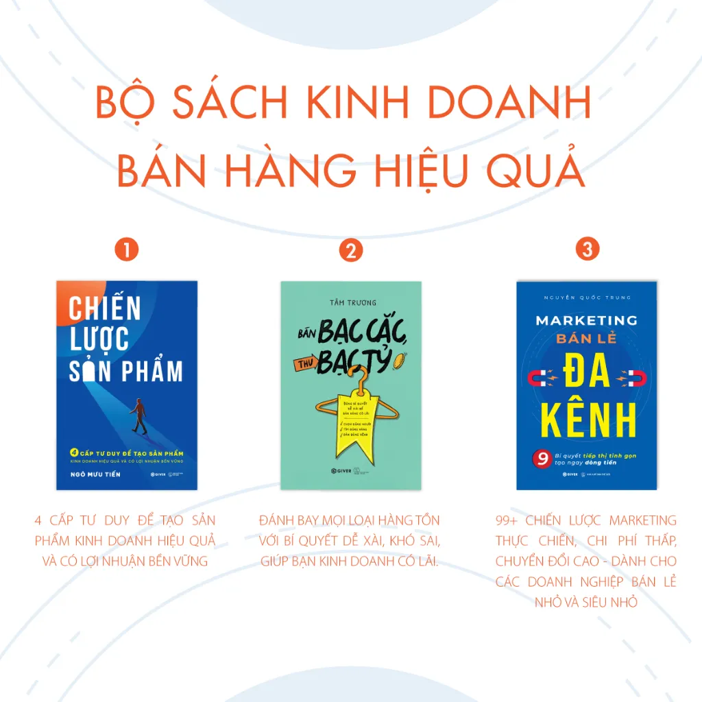 Ảnh Sách - Combo Kinh Doanh Bán Hàng Hiệu Quả 1