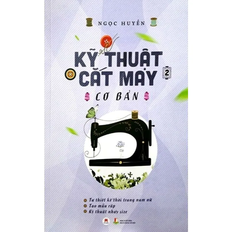 Ảnh Sách - Combo Kỹ Thuật Cắt May Cơ Bản (Bộ 2 Cuốn) - HH 3
