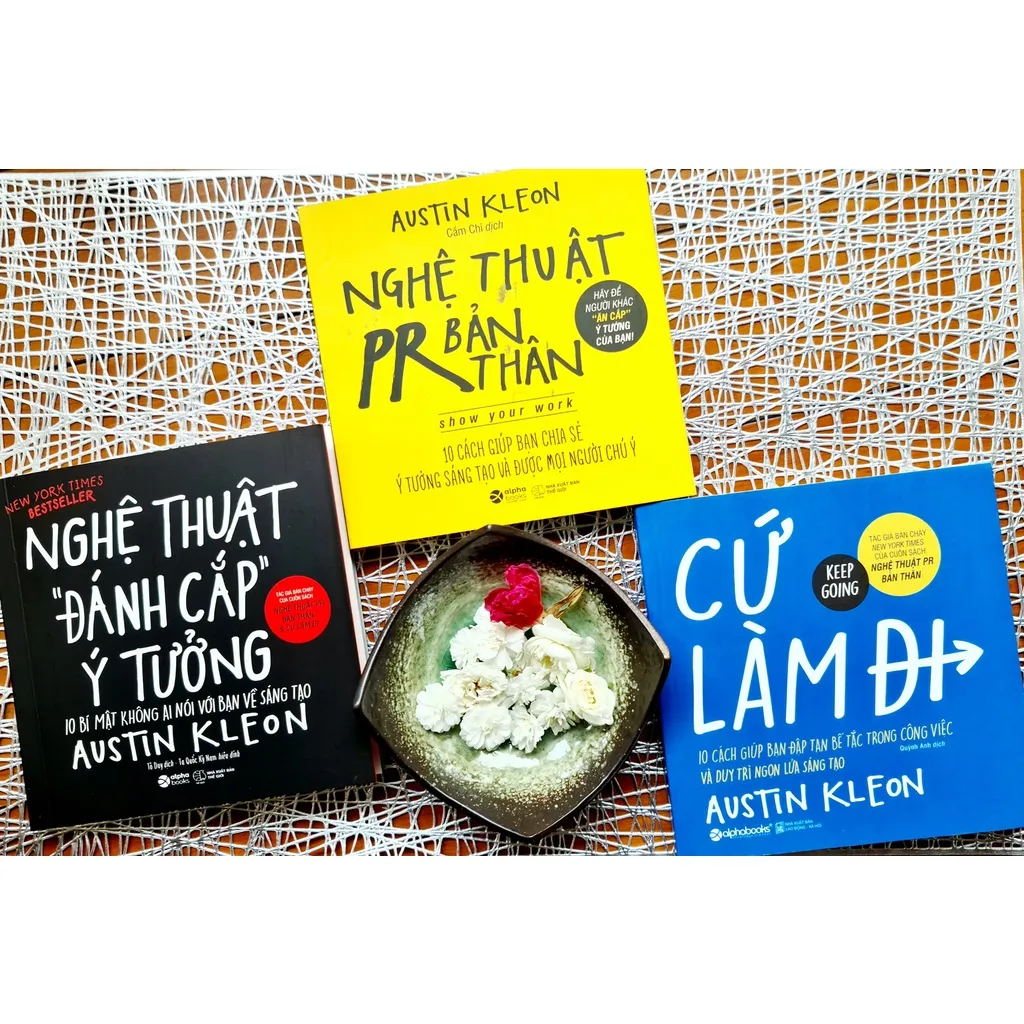 Ảnh Sách Combo > Nghệ Thuật PR Bản Thân + Nghệ Thuật Đánh Cắp Ý Tưởng + Cứ Làm Đi (Tùy Chọn Lẻ 3 Cuốn) 4
