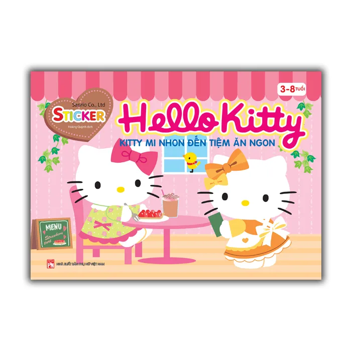 Ảnh Sách - Combo sticker Hello Kitty (trọn bộ 5 cuốn bộ lẻ) 3