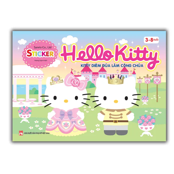 Ảnh Sách - Combo sticker Hello Kitty (trọn bộ 5 cuốn bộ lẻ) 4