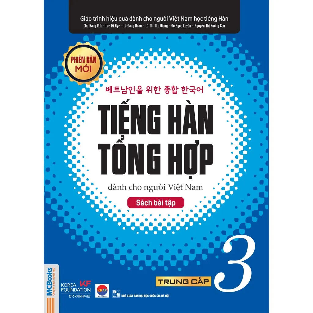 Ảnh Sách - Combo Tiếng Hàn Tổng Hợp Dành Cho Người Việt Nam - Trung cấp 3 4