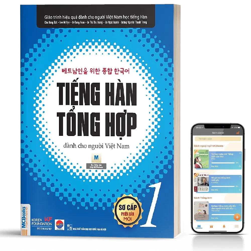 Ảnh Sách - Combo Tiếng Hàn Tổng Hợp Dành Cho Người Việt Nam - Sơ Cấp 1 ( SBT + GTR) 4