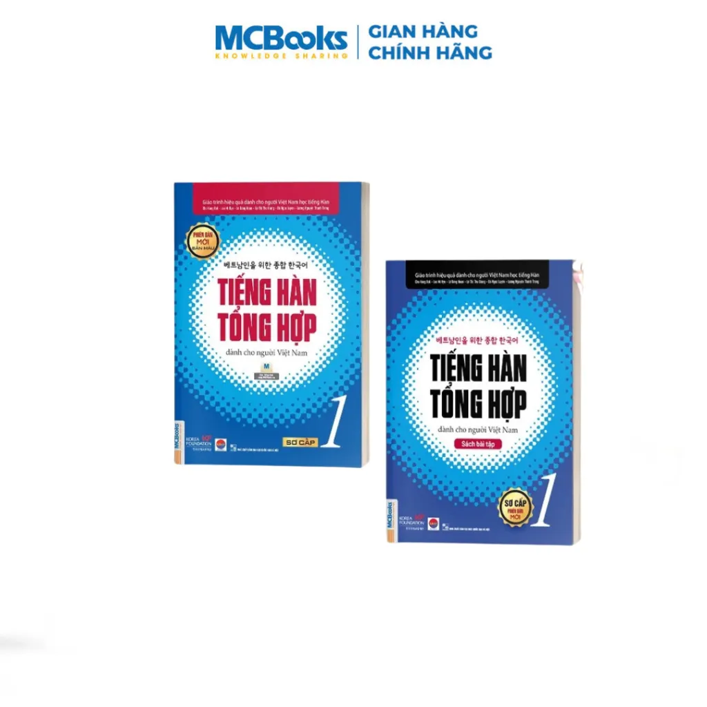 Ảnh Sách - Combo Tiếng Hàn Tổng Hợp Dành Cho Người Việt Nam Tập 1-6 - Giáo Trình Kèm Sách Bài Tập 3