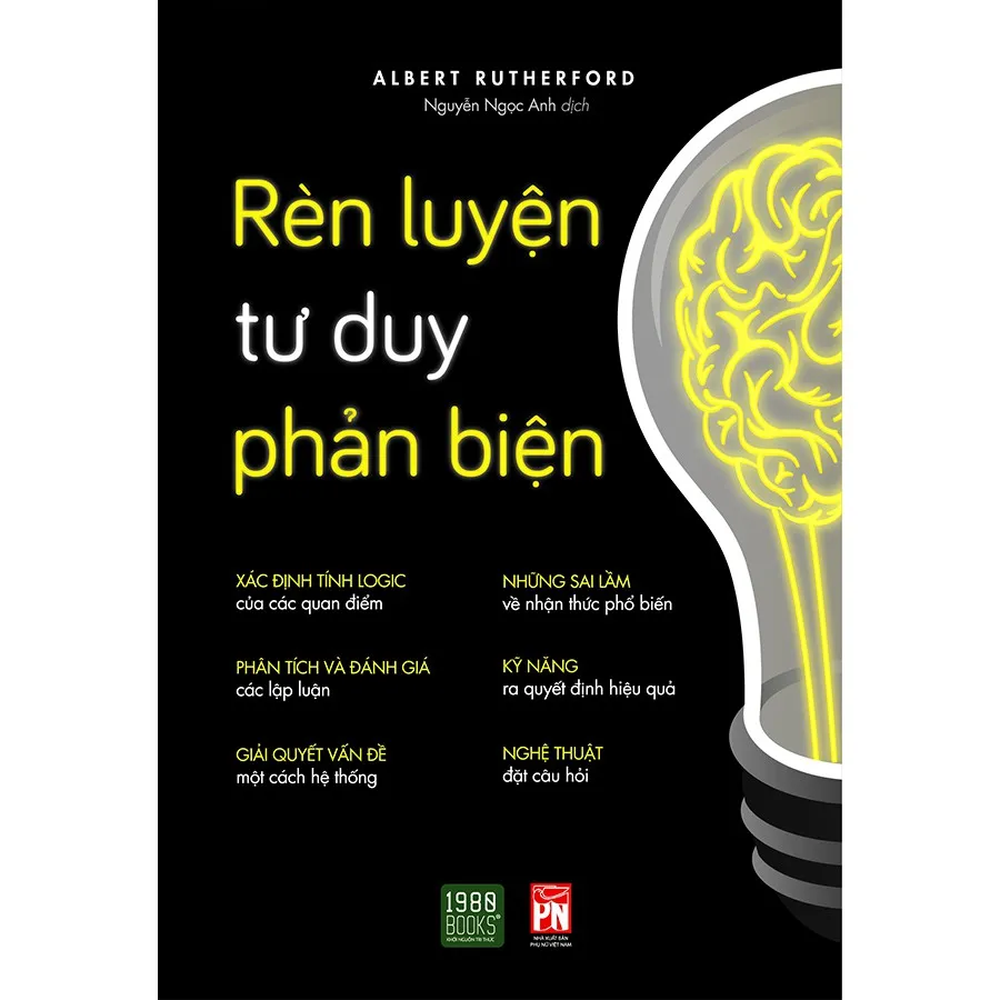 Ảnh Sách - Combo Tư duy phản biện và rèn luyện tư duy phản biện 1