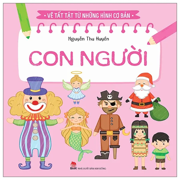 Ảnh Sách - Combo Vẽ Tất Tật Từ Những Hình Cơ Bản ( Lẻ Tập ) - Kim Đồng 4