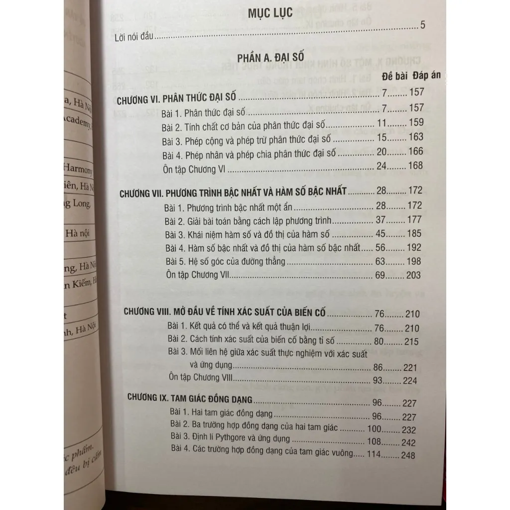 Ảnh Sách - Củng cố và ôn luyện Toán 8 tập 1+2 (chương trình mới) 3