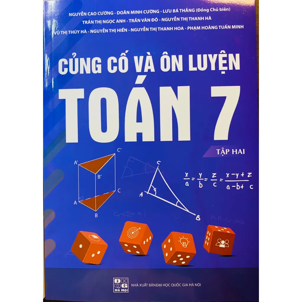 Ảnh Sách - Củng cố và ôn luyện toán 7(tái bản) 2