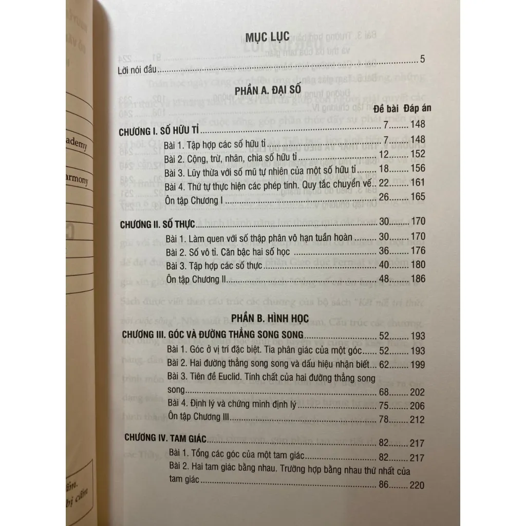 Ảnh Sách - Củng cố và ôn luyện toán 7(tái bản) 3