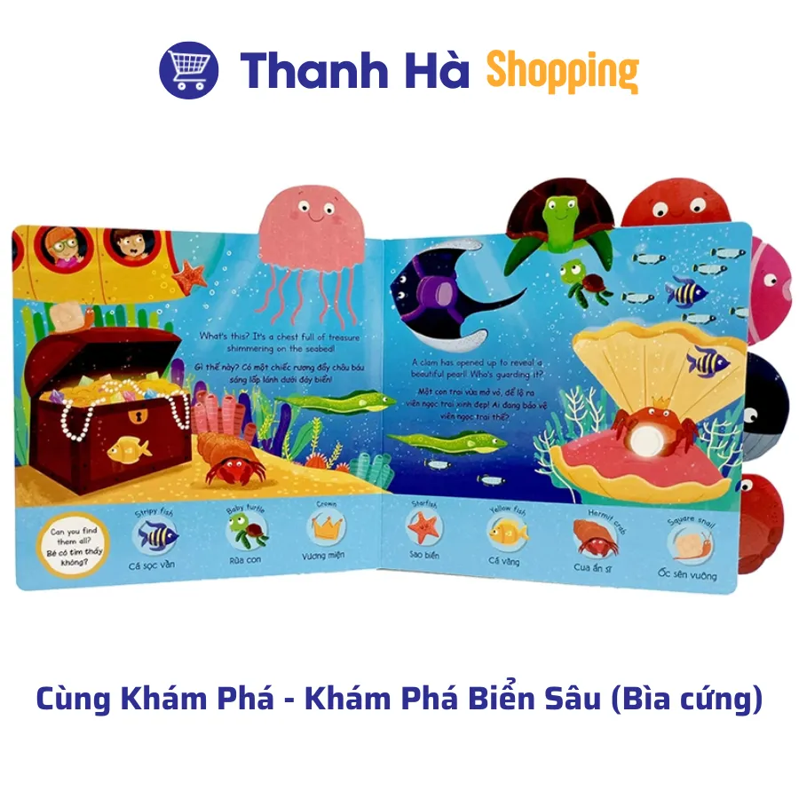 Ảnh Sách - Cùng Khám Phá - Bộ 4 quyển, lẻ tùy chọn (Sách song ngữ dành cho trẻ từ 1 tuổi) 2