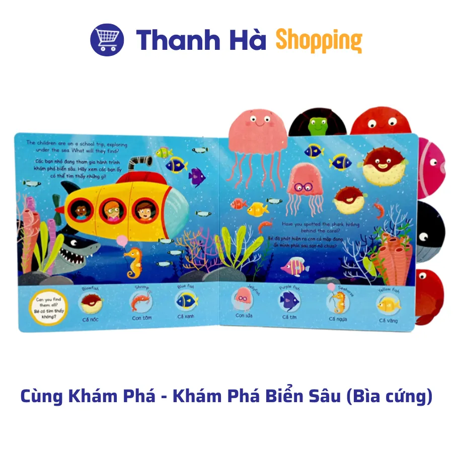 Ảnh Sách - Cùng Khám Phá - Bộ 4 quyển, lẻ tùy chọn (Sách song ngữ dành cho trẻ từ 1 tuổi) 3