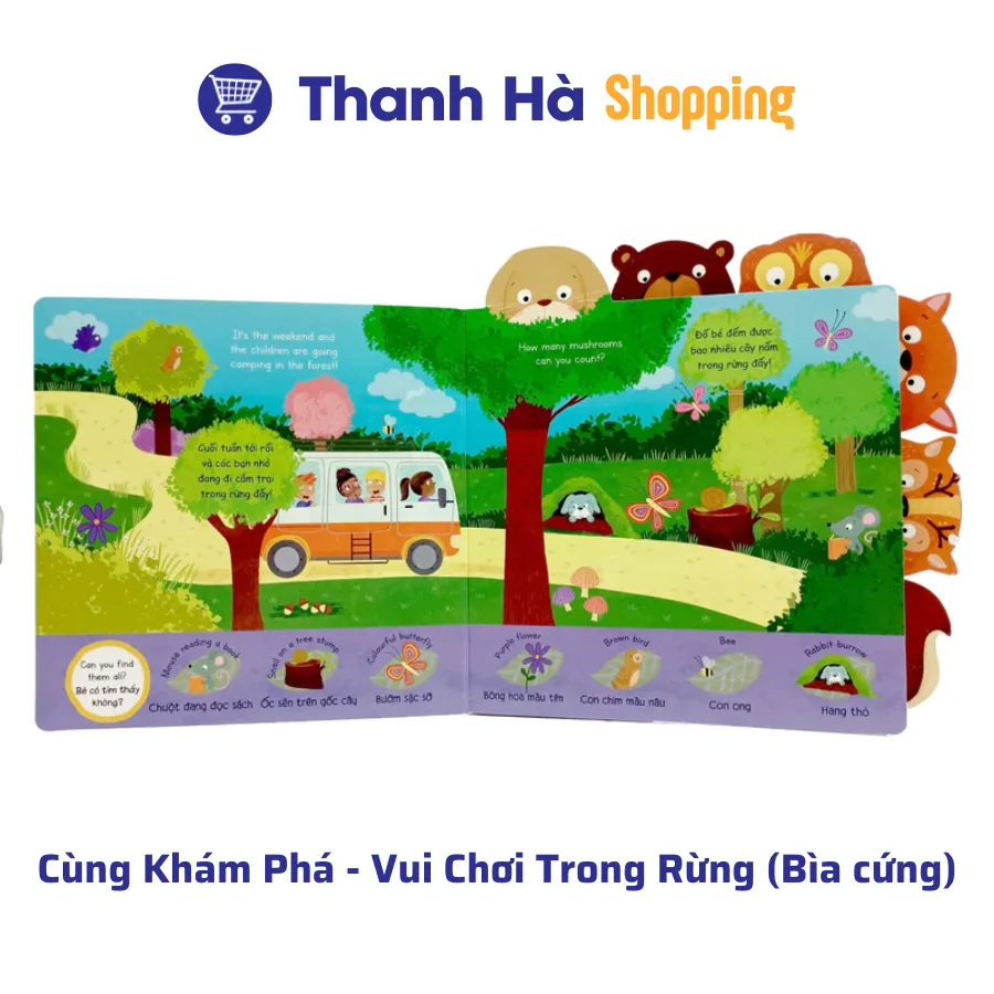 Ảnh Sách - Cùng Khám Phá - Bộ 4 quyển, lẻ tùy chọn (Sách song ngữ dành cho trẻ từ 1 tuổi) 4