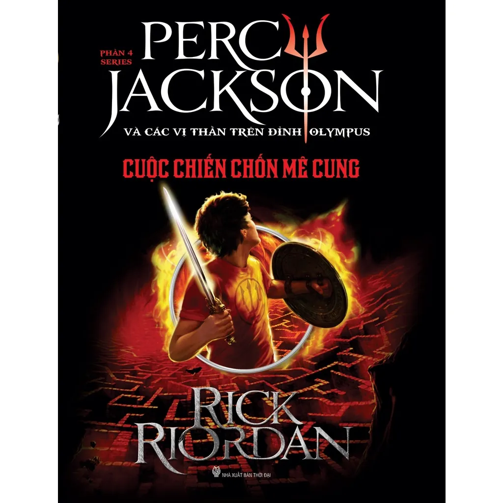 Ảnh Sách: Cuộc Chiến Chốn Mê Cung (Phần 4 bộ Percy Jackson Và Các Vị Thần Trên Đỉnh Olympus) 2