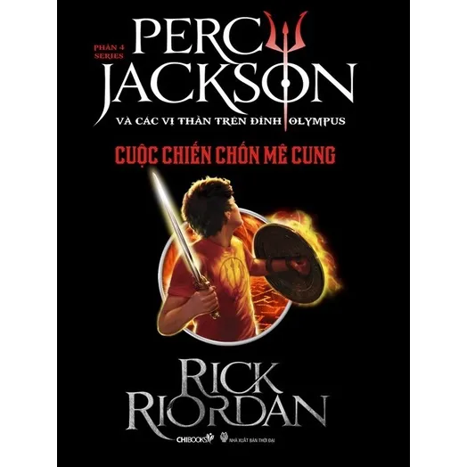 Ảnh Sách: Cuộc Chiến Chốn Mê Cung (Phần 4 bộ Percy Jackson Và Các Vị Thần Trên Đỉnh Olympus) 3