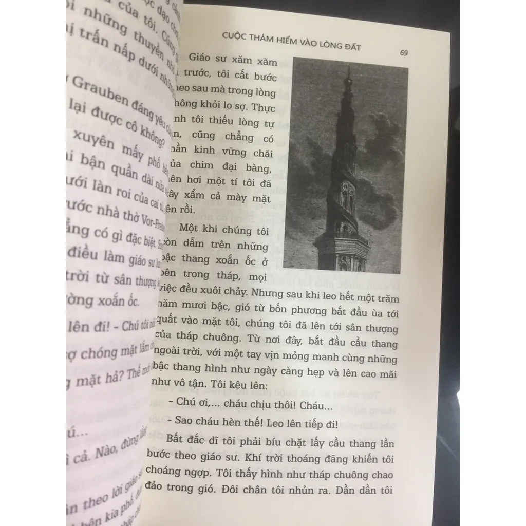 Ảnh Sách - Cuộc thám hiểm vào lòng đất (Jules Verne) 1