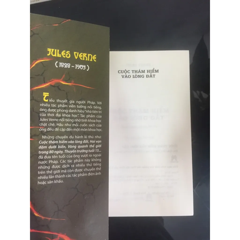 Ảnh Sách - Cuộc thám hiểm vào lòng đất (Jules Verne) 3