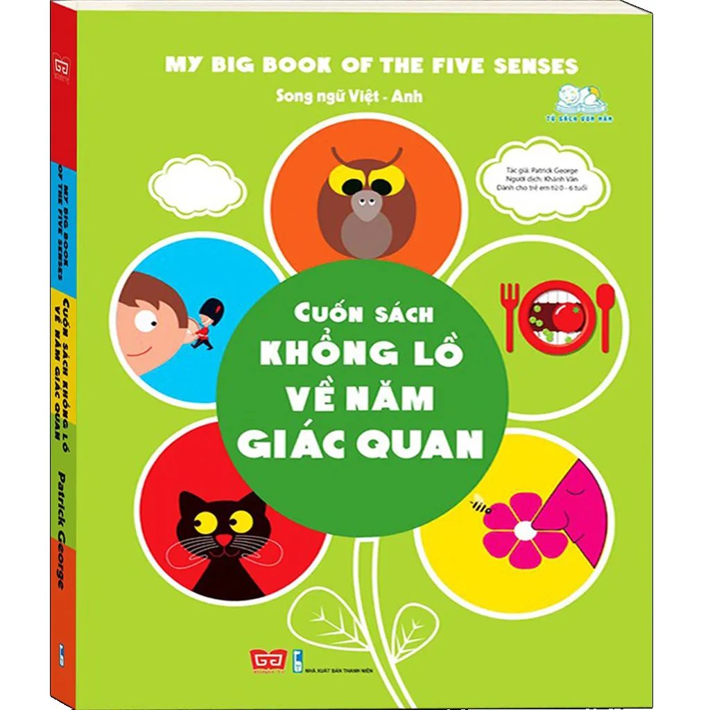 Ảnh Sách - Cuốn sách khổng lồ về năm giác quan - My big book of the five senses 1