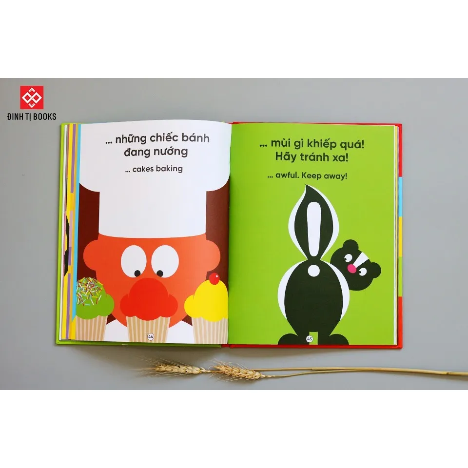 Ảnh Sách - Cuốn sách khổng lồ về năm giác quan - My big book of the five senses 4