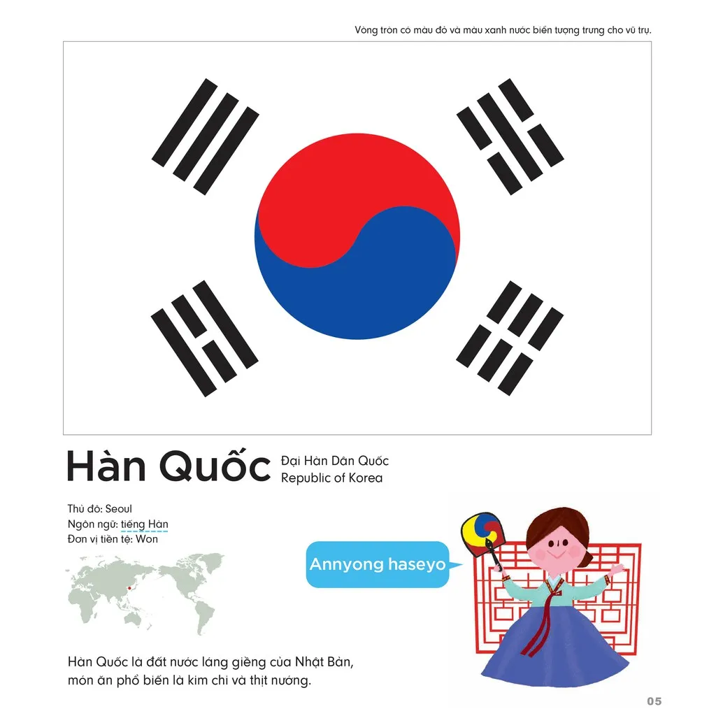 Ảnh Sách Cuốn sách tranh đầu tiên về Quốc kỳ 3