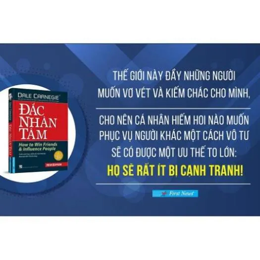 Ảnh Sách - Đắc Nhân Tâm - Khổ Lớn (Tái Bản 2021) - First News - Trí Việt 1