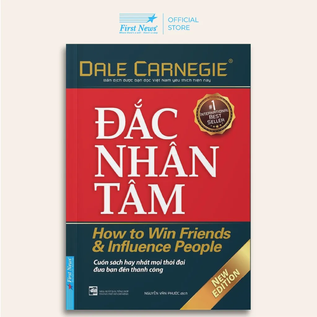 Ảnh Sách Đắc Nhân Tâm (Khổ Nhỏ) - First News 1