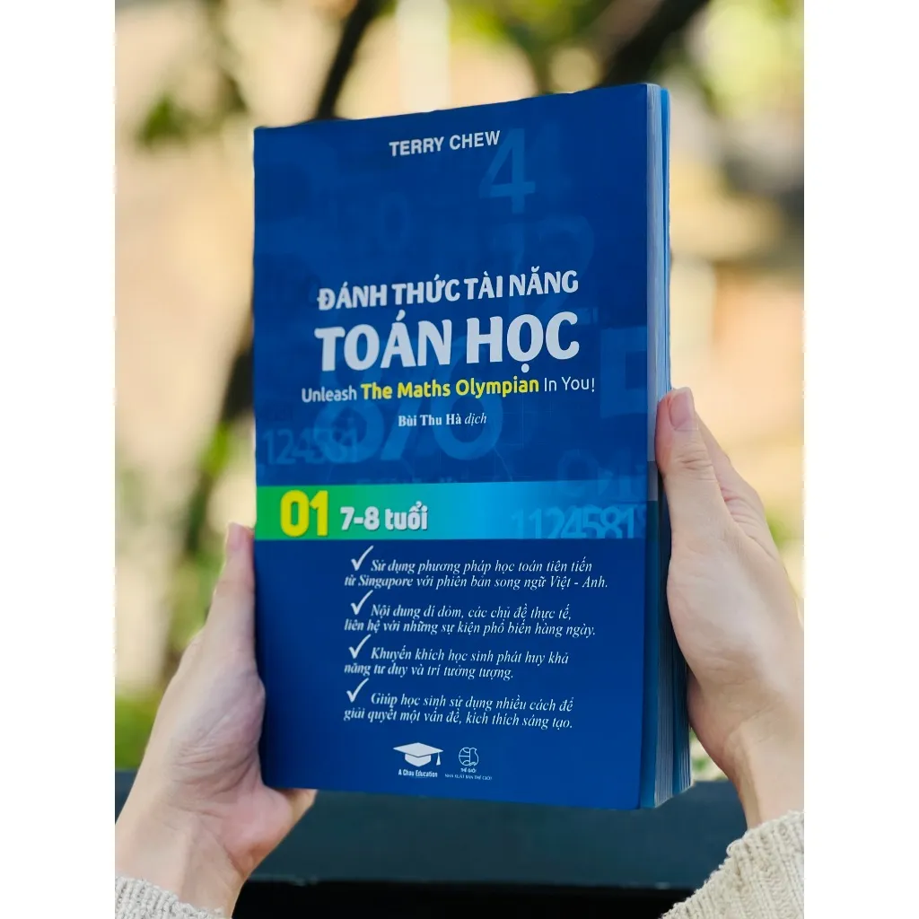 Ảnh Sách Đánh Thức Tài Năng Toán Học 1 - 7, Toán Singapore Song Ngữ Lớp 1 - 9 ( Bộ 7 Cuốn, 7 - 15 tuổi ) 3