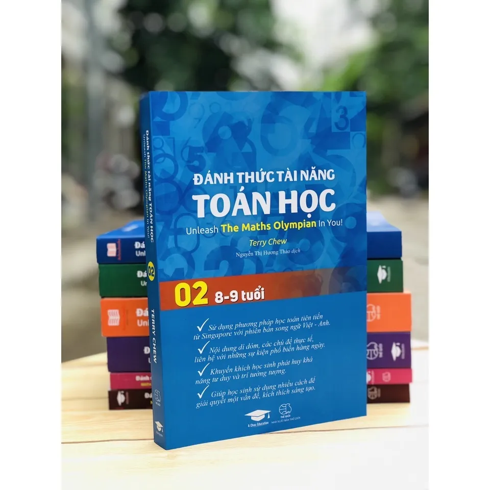 Ảnh Sách Đánh Thức Tài Năng Toán Học 1 - 7, Toán Singapore Song Ngữ Lớp 1 - 9 ( Bộ 7 Cuốn, 7 - 15 tuổi ) 4