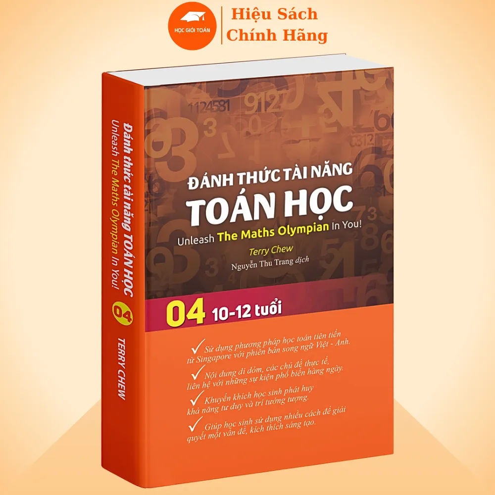 Ảnh Sách Đánh Thức Tài Năng Toán Học 4, Sách Song Ngữ Anh Việt, Toán Singapore Lớp 4 ( 10 - 12 tuổi ) 1