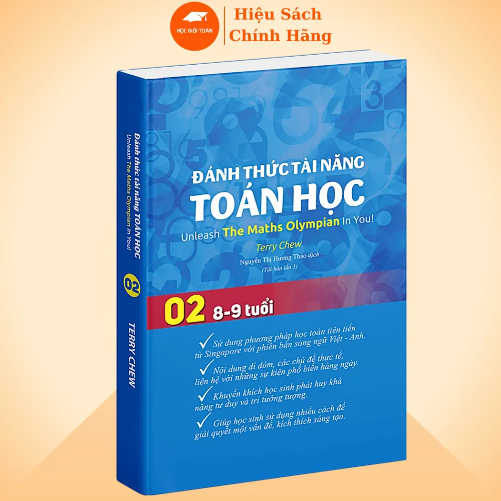 Ảnh Sách - Đánh Thức Tài Năng Toán Học 2, Sách Song Ngữ Anh Việt, Toán Nâng Cao Lớp 2 - Lớp 3 1