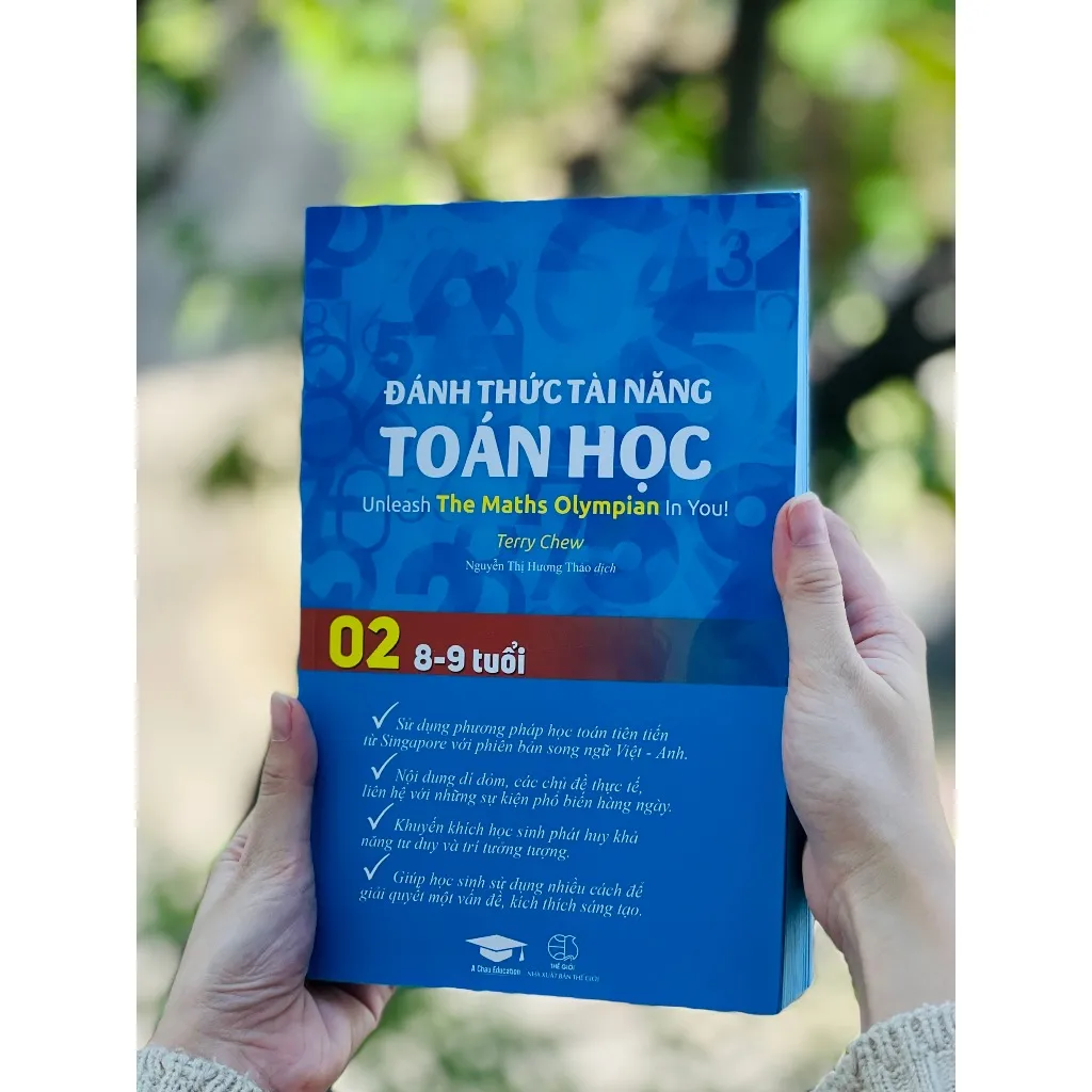 Ảnh Sách - Đánh Thức Tài Năng Toán Học 2, Sách Song Ngữ Anh Việt, Toán Nâng Cao Lớp 2 - Lớp 3 2