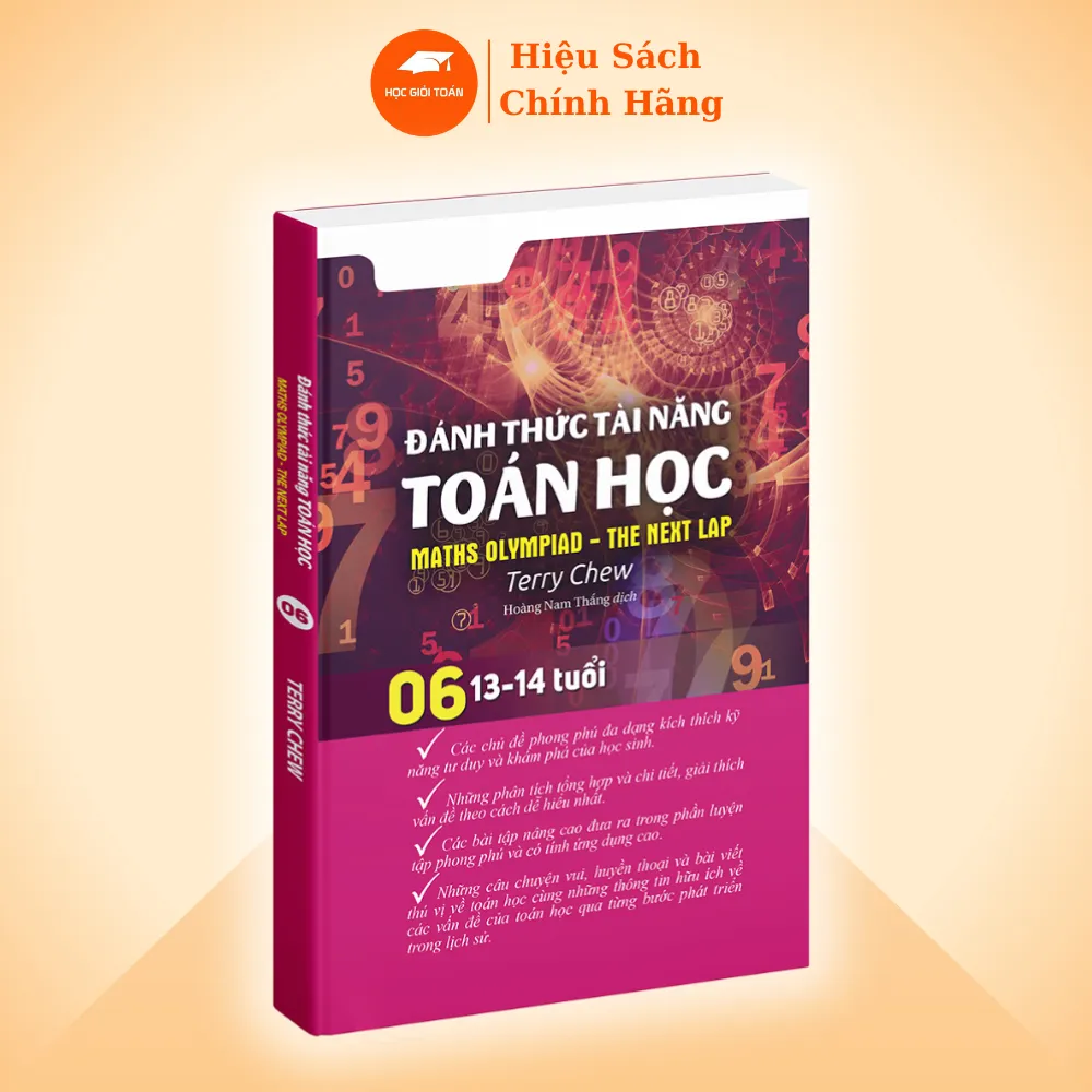 Ảnh Sách Đánh Thức Tài Năng Toán Học 6 - Học Giỏi Toán, Toán Singapore Song Ngữ ( 13 - 14 tuổi ) 1