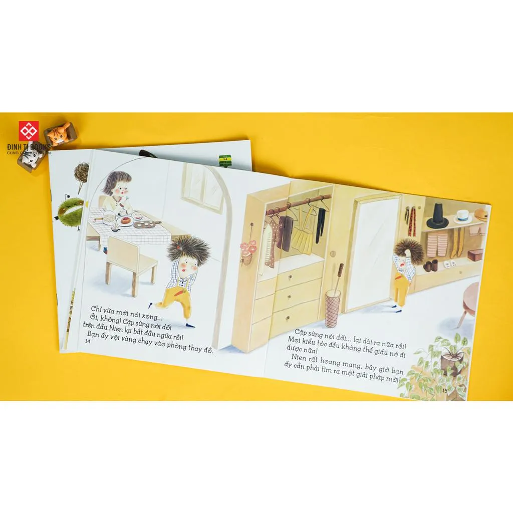 Ảnh Sách - Dạy con thói quen tốt - Giáo dục kỹ năng đầu đời cho trẻ từ 3 - 6 tuổi - Combo 8 tập - Đinh Tị Books 4