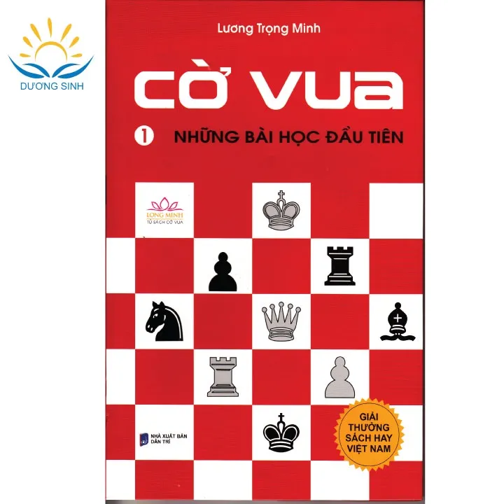 Ảnh Sách dạy học chơi Cờ vua, Những bài học đầu tiên - Tập 1, giúp rèn luyện tư duy (tặng 1 bookmark) 1
