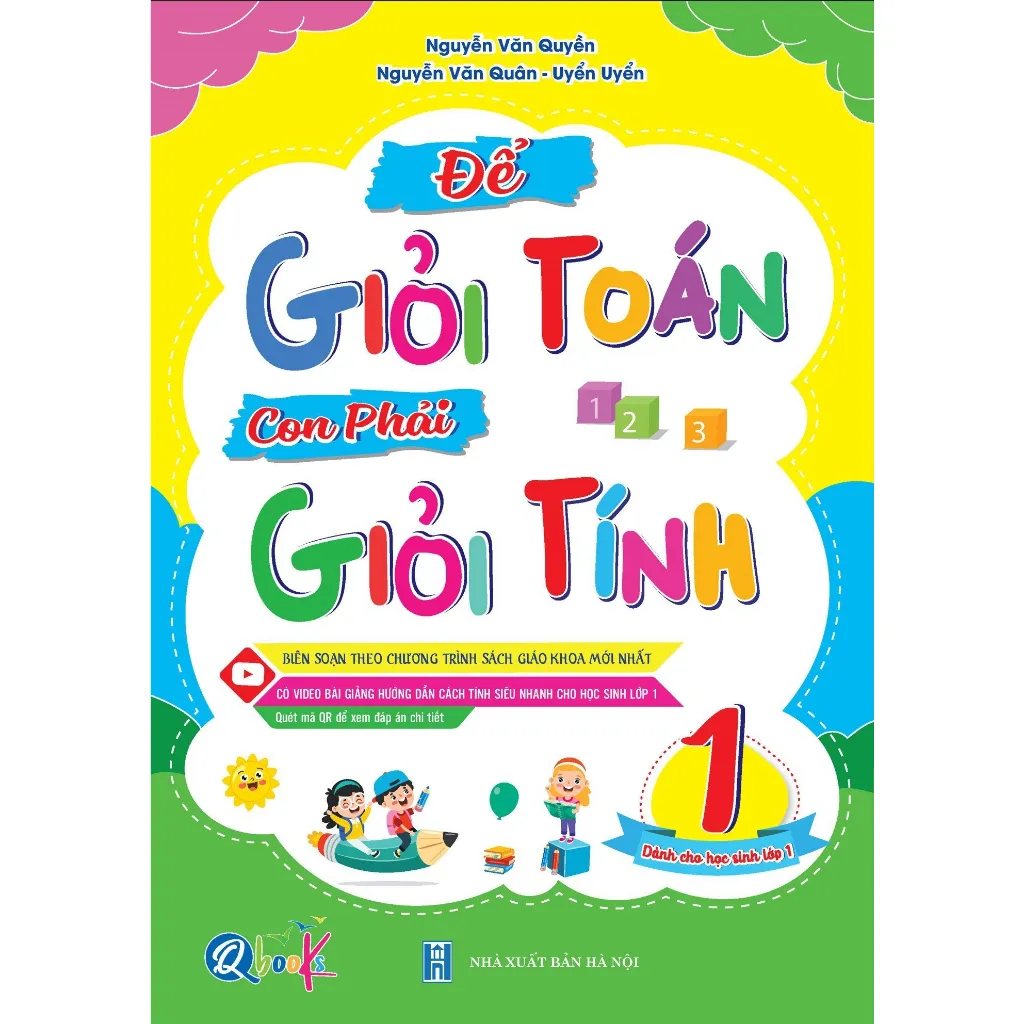 Ảnh Sách - Để Giỏi Toán Con Phải Giỏi Tính - Dành cho học sinh lớp 1,2,3 (lẻ tùy chọn). 1