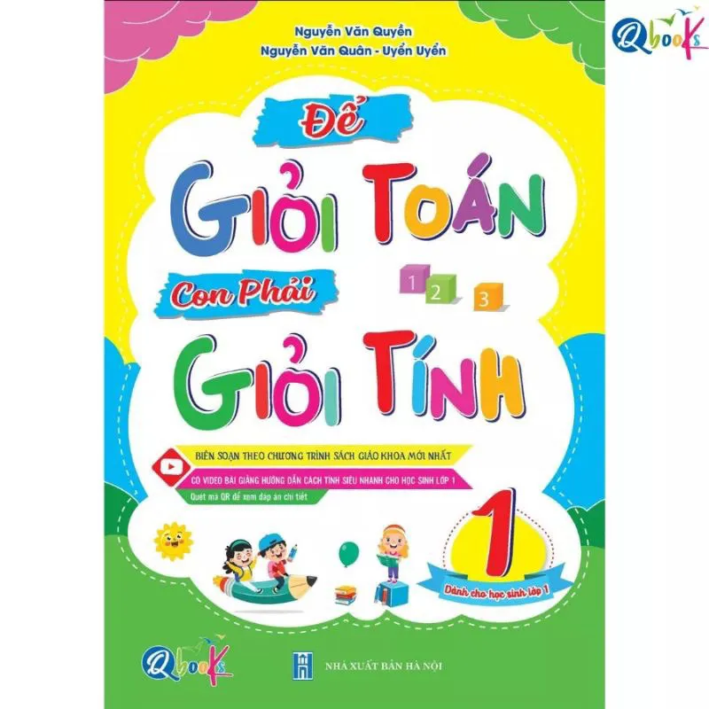 Ảnh Sách - Để Giỏi Toán Con Phải Giỏi Tính lớp 1,2,3 1