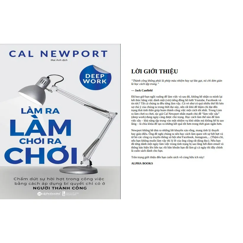 Ảnh Sách: Deep Work - Làm Ra Làm Chơi Ra Chơi 3