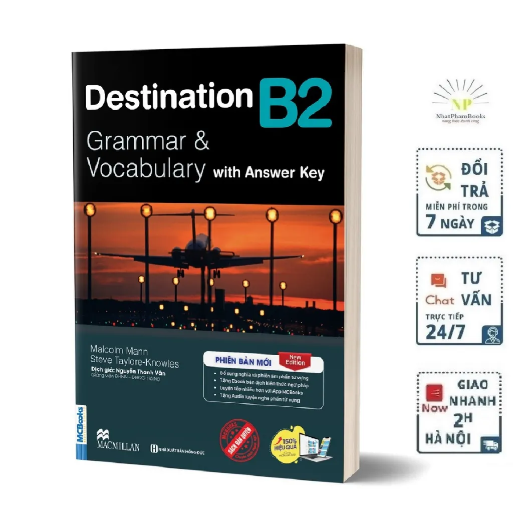 Ảnh Sách - Destination B2 Grammar & Vocabulary - Kèm Bài Tập và Đáp Án (Tái Bản) 2