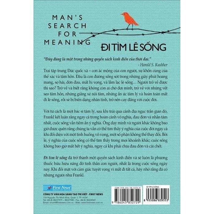 Ảnh Sách - Đi Tìm Lẽ Sống - Viktor E. Frankl 2