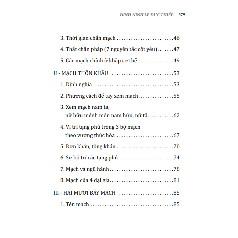 Ảnh Sách - Định Ninh Tôi Học Mạch (bìa mềm) 4
