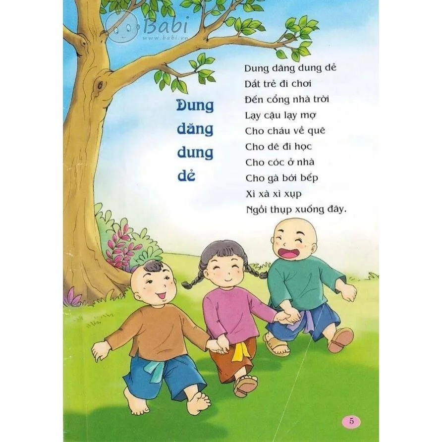 Ảnh Sách - Đồng dao cho em (Bìa cứng) 2