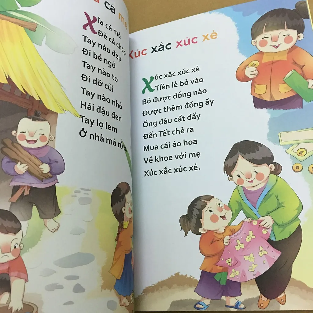 Ảnh Sách - Đồng Dao Thơ - Truyện Cho Bé Tập Nói 2