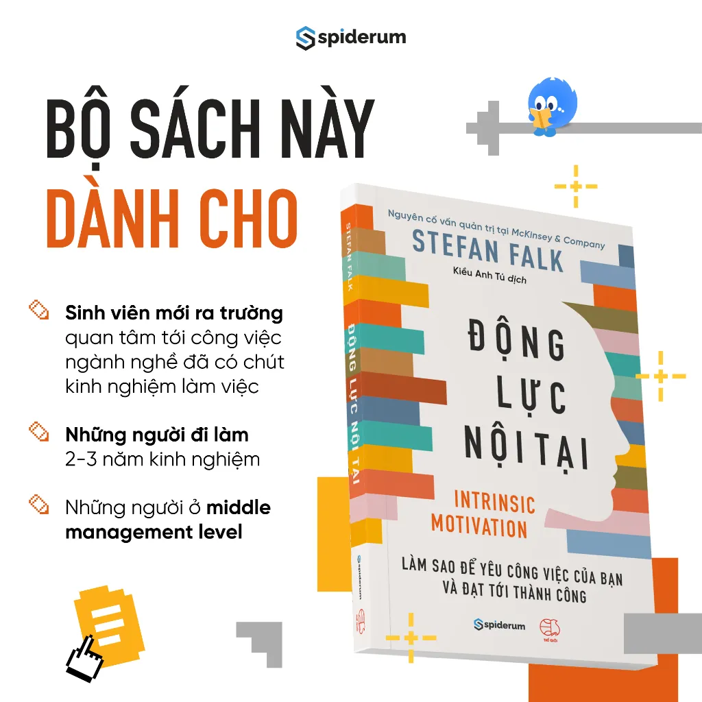 Ảnh Sách Động Lực Nội Tại: Làm Sao Để Yêu Công Việc Của Bạn Và Đạt Đến Thành Công - Tác giả Stefan Falk 2