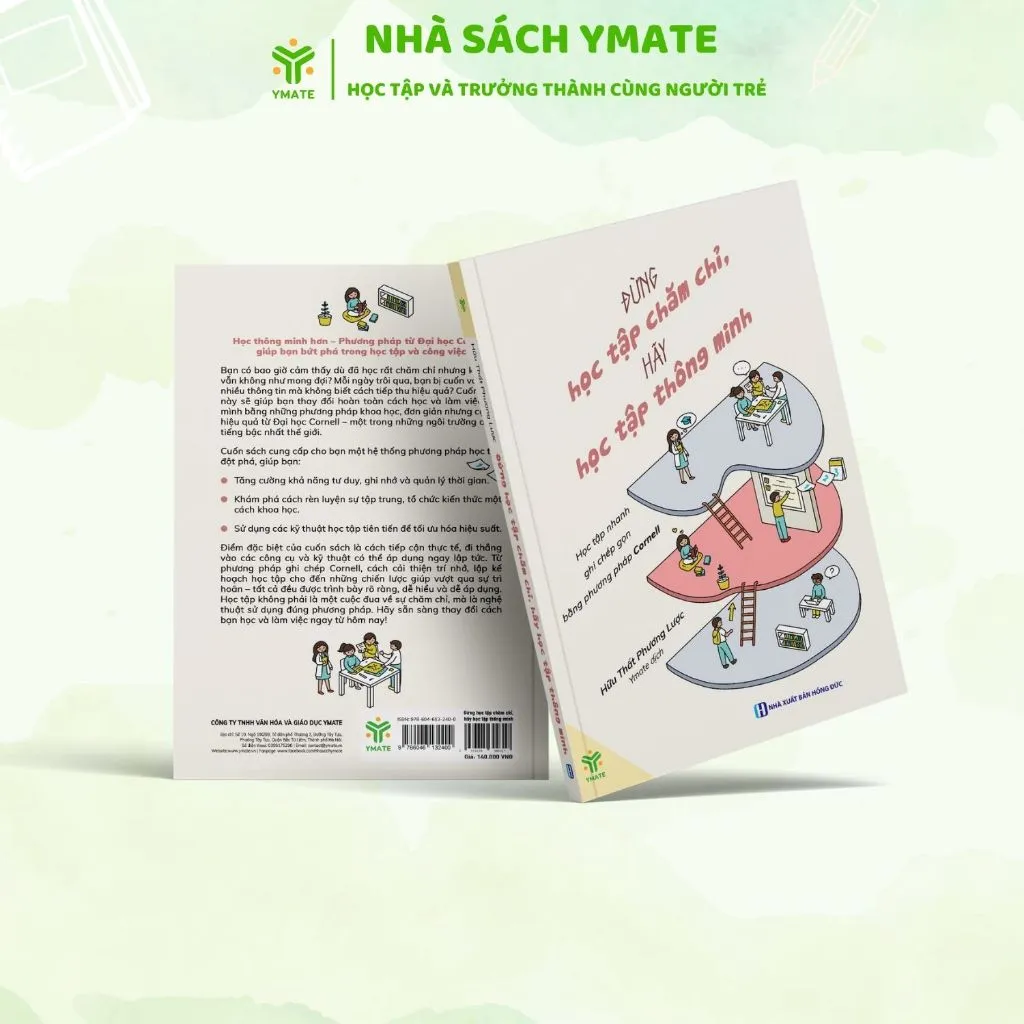 Ảnh Sách Đừng Học Tập Chăm Chỉ, Hãy Học Tập Thông Minh - YMATE 1