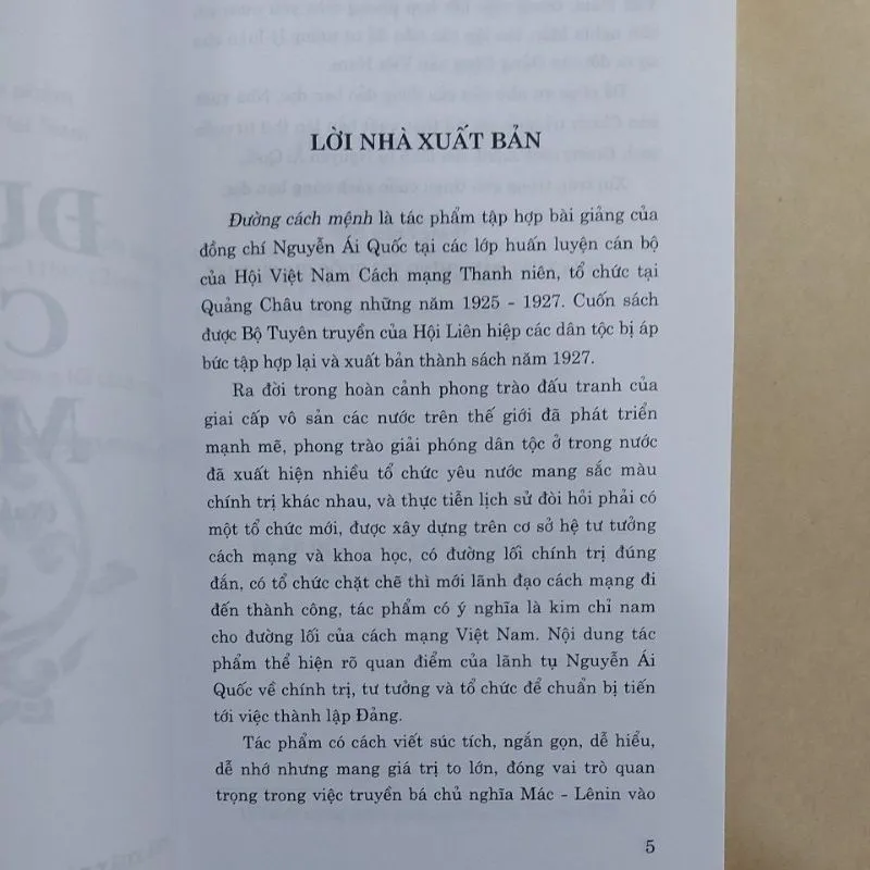 Ảnh Sách - Đường cách mệnh 1